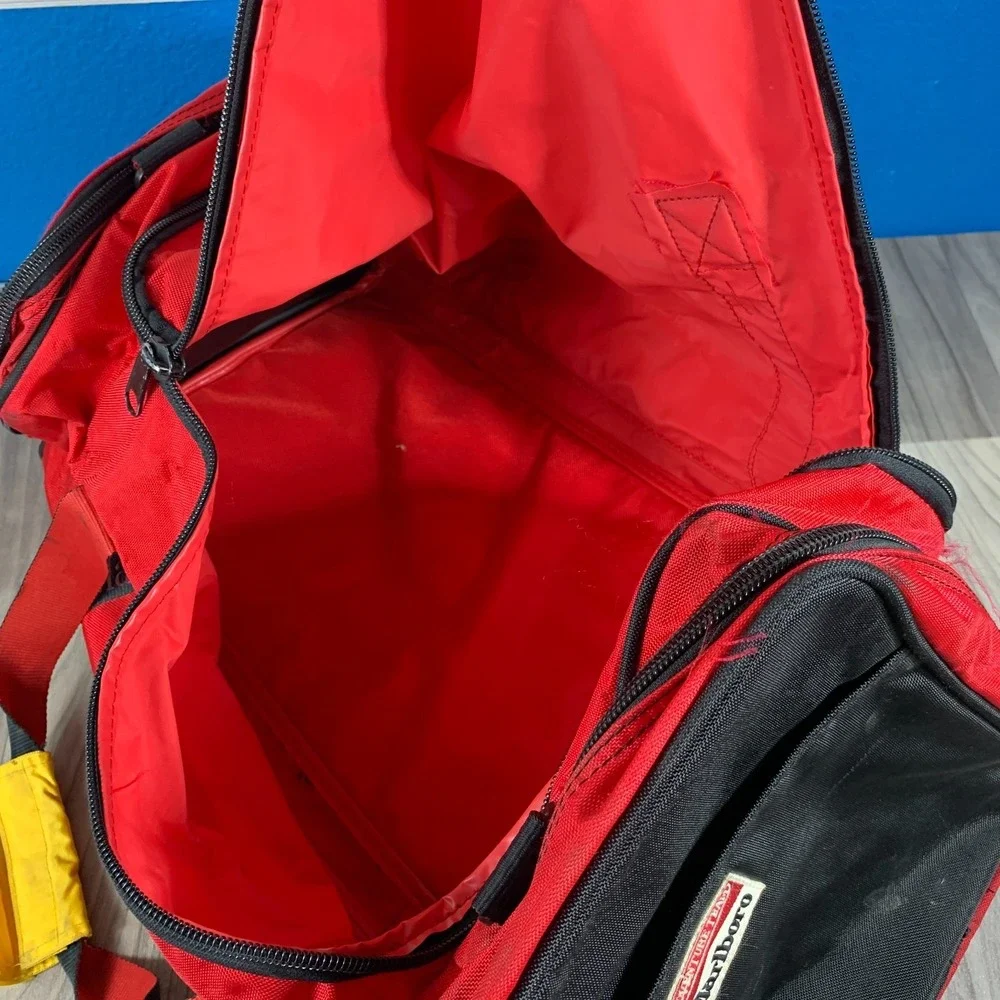Vintage 90s Marlboro Unlimited Gym Duffle Bag Adventure Team Promo VTG